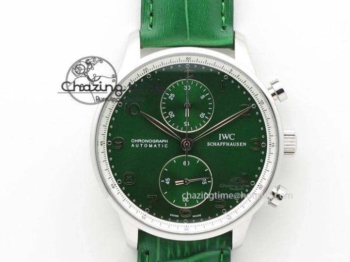 MIROTIME 0128 Fashionable Portuguese Real PR RG IW500701 ZF 1:1 Best Edition On Brown Leather Strap A52010 V 7302